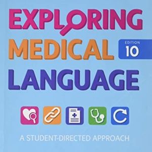 BRAND NEW- Exploring Medical Language Edition 10
